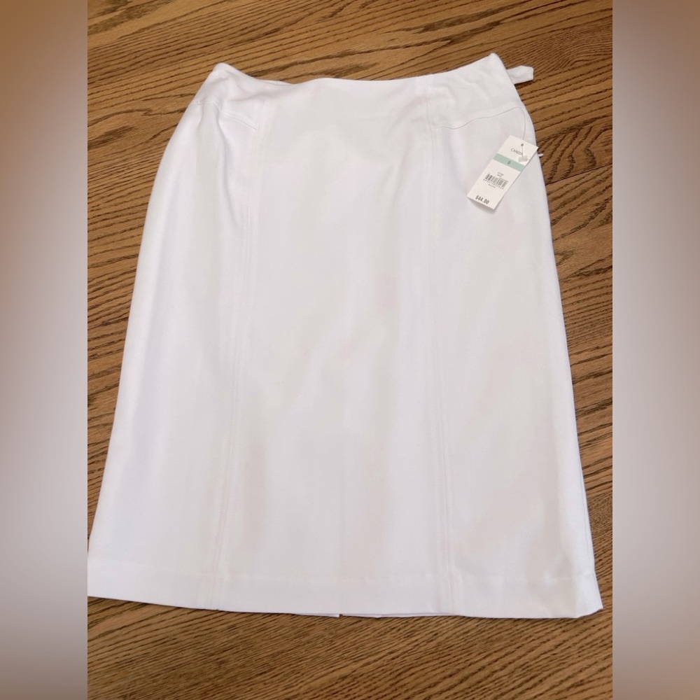 Kim Rogers White Skirt